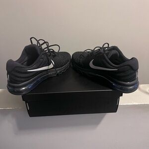Nike Black Sneakers with White Swoosh